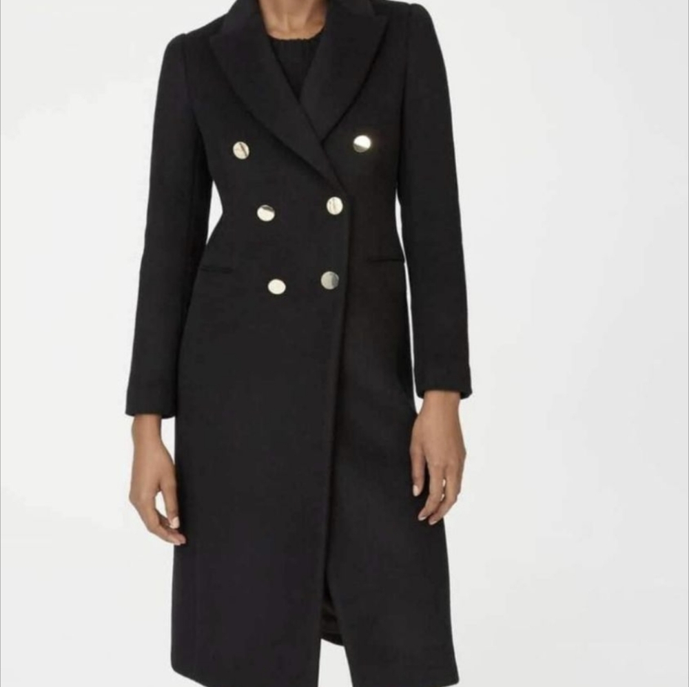 Cub Monaco Jemma Coat with gold button